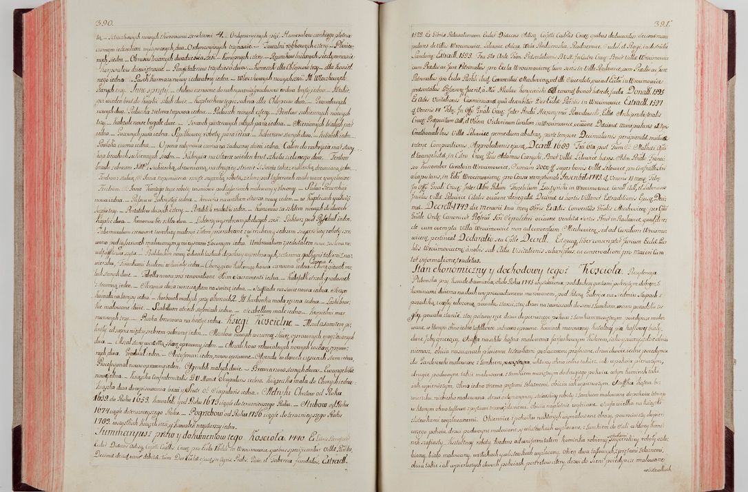 Zdjęcie nr 213 dla obiektu archiwalnego: Akta wizyty pod rządem dyecezyą J.O. Michała Jerzego Ciołka Xsiążęcia Poniatowskiego, biskupa płockiego, księcia pułtuskiego, koadiutora z całą jurysdykcją krakowksiego, xiążęcia siewierskiego, opata kommendataryusza czerwińskiego, dziekana warszawskiego, orderów Orła Białego i Świętego Stanisława kawalera, trzech dekanatów: proszowickiego, xiążnickiego i andrzejewskiego przez W.IMC.X Jacka Kochańskiego, kanonika sandomierskiego, plebana trojeckiego w roku 1783 odprawioney wypisane