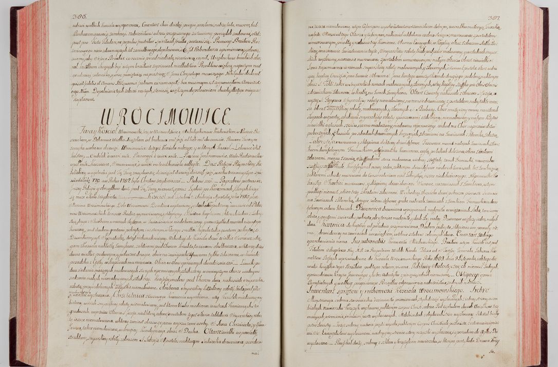 Zdjęcie nr 211 dla obiektu archiwalnego: Akta wizyty pod rządem dyecezyą J.O. Michała Jerzego Ciołka Xsiążęcia Poniatowskiego, biskupa płockiego, księcia pułtuskiego, koadiutora z całą jurysdykcją krakowksiego, xiążęcia siewierskiego, opata kommendataryusza czerwińskiego, dziekana warszawskiego, orderów Orła Białego i Świętego Stanisława kawalera, trzech dekanatów: proszowickiego, xiążnickiego i andrzejewskiego przez W.IMC.X Jacka Kochańskiego, kanonika sandomierskiego, plebana trojeckiego w roku 1783 odprawioney wypisane