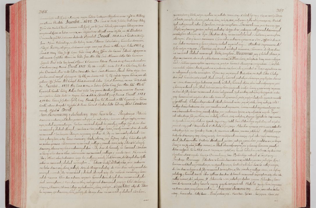 Zdjęcie nr 200 dla obiektu archiwalnego: Akta wizyty pod rządem dyecezyą J.O. Michała Jerzego Ciołka Xsiążęcia Poniatowskiego, biskupa płockiego, księcia pułtuskiego, koadiutora z całą jurysdykcją krakowksiego, xiążęcia siewierskiego, opata kommendataryusza czerwińskiego, dziekana warszawskiego, orderów Orła Białego i Świętego Stanisława kawalera, trzech dekanatów: proszowickiego, xiążnickiego i andrzejewskiego przez W.IMC.X Jacka Kochańskiego, kanonika sandomierskiego, plebana trojeckiego w roku 1783 odprawioney wypisane