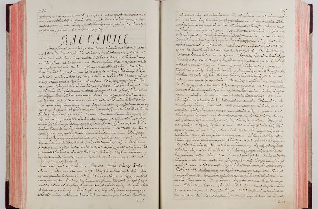 Zdjęcie nr 202 dla obiektu archiwalnego: Akta wizyty pod rządem dyecezyą J.O. Michała Jerzego Ciołka Xsiążęcia Poniatowskiego, biskupa płockiego, księcia pułtuskiego, koadiutora z całą jurysdykcją krakowksiego, xiążęcia siewierskiego, opata kommendataryusza czerwińskiego, dziekana warszawskiego, orderów Orła Białego i Świętego Stanisława kawalera, trzech dekanatów: proszowickiego, xiążnickiego i andrzejewskiego przez W.IMC.X Jacka Kochańskiego, kanonika sandomierskiego, plebana trojeckiego w roku 1783 odprawioney wypisane