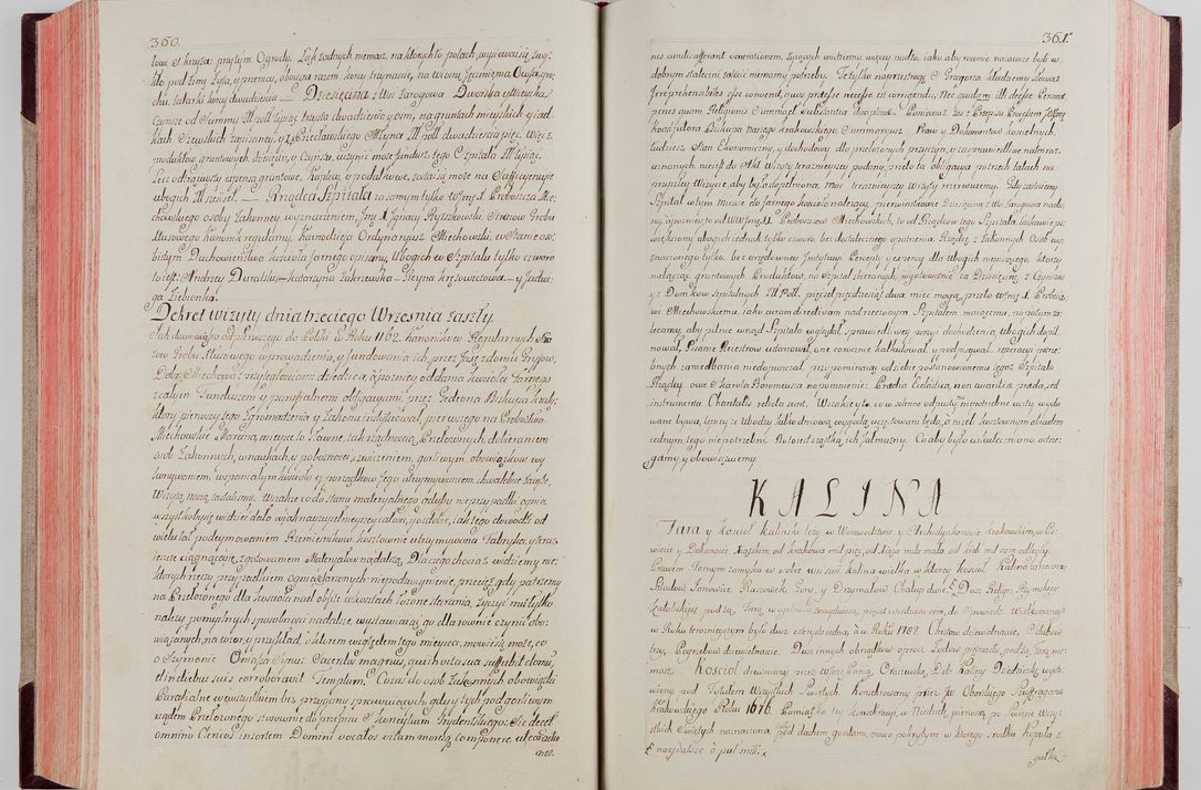 Zdjęcie nr 197 dla obiektu archiwalnego: Akta wizyty pod rządem dyecezyą J.O. Michała Jerzego Ciołka Xsiążęcia Poniatowskiego, biskupa płockiego, księcia pułtuskiego, koadiutora z całą jurysdykcją krakowksiego, xiążęcia siewierskiego, opata kommendataryusza czerwińskiego, dziekana warszawskiego, orderów Orła Białego i Świętego Stanisława kawalera, trzech dekanatów: proszowickiego, xiążnickiego i andrzejewskiego przez W.IMC.X Jacka Kochańskiego, kanonika sandomierskiego, plebana trojeckiego w roku 1783 odprawioney wypisane