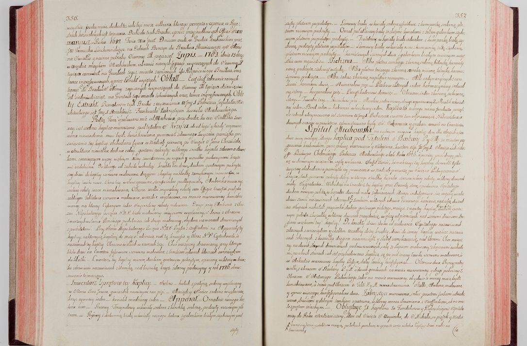 Zdjęcie nr 195 dla obiektu archiwalnego: Akta wizyty pod rządem dyecezyą J.O. Michała Jerzego Ciołka Xsiążęcia Poniatowskiego, biskupa płockiego, księcia pułtuskiego, koadiutora z całą jurysdykcją krakowksiego, xiążęcia siewierskiego, opata kommendataryusza czerwińskiego, dziekana warszawskiego, orderów Orła Białego i Świętego Stanisława kawalera, trzech dekanatów: proszowickiego, xiążnickiego i andrzejewskiego przez W.IMC.X Jacka Kochańskiego, kanonika sandomierskiego, plebana trojeckiego w roku 1783 odprawioney wypisane