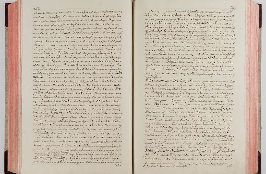 Zdjęcie nr 192 dla obiektu archiwalnego: Akta wizyty pod rządem dyecezyą J.O. Michała Jerzego Ciołka Xsiążęcia Poniatowskiego, biskupa płockiego, księcia pułtuskiego, koadiutora z całą jurysdykcją krakowksiego, xiążęcia siewierskiego, opata kommendataryusza czerwińskiego, dziekana warszawskiego, orderów Orła Białego i Świętego Stanisława kawalera, trzech dekanatów: proszowickiego, xiążnickiego i andrzejewskiego przez W.IMC.X Jacka Kochańskiego, kanonika sandomierskiego, plebana trojeckiego w roku 1783 odprawioney wypisane