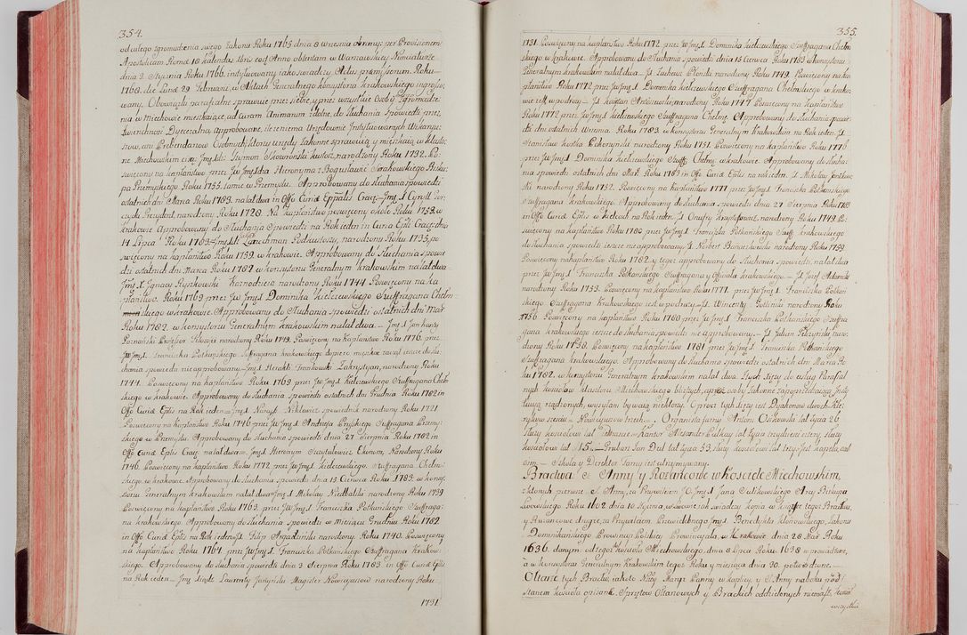 Zdjęcie nr 194 dla obiektu archiwalnego: Akta wizyty pod rządem dyecezyą J.O. Michała Jerzego Ciołka Xsiążęcia Poniatowskiego, biskupa płockiego, księcia pułtuskiego, koadiutora z całą jurysdykcją krakowksiego, xiążęcia siewierskiego, opata kommendataryusza czerwińskiego, dziekana warszawskiego, orderów Orła Białego i Świętego Stanisława kawalera, trzech dekanatów: proszowickiego, xiążnickiego i andrzejewskiego przez W.IMC.X Jacka Kochańskiego, kanonika sandomierskiego, plebana trojeckiego w roku 1783 odprawioney wypisane