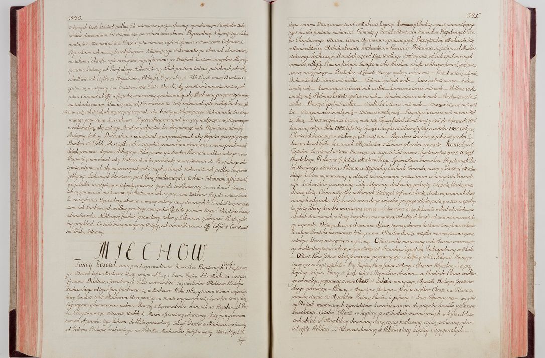 Zdjęcie nr 186 dla obiektu archiwalnego: Akta wizyty pod rządem dyecezyą J.O. Michała Jerzego Ciołka Xsiążęcia Poniatowskiego, biskupa płockiego, księcia pułtuskiego, koadiutora z całą jurysdykcją krakowksiego, xiążęcia siewierskiego, opata kommendataryusza czerwińskiego, dziekana warszawskiego, orderów Orła Białego i Świętego Stanisława kawalera, trzech dekanatów: proszowickiego, xiążnickiego i andrzejewskiego przez W.IMC.X Jacka Kochańskiego, kanonika sandomierskiego, plebana trojeckiego w roku 1783 odprawioney wypisane