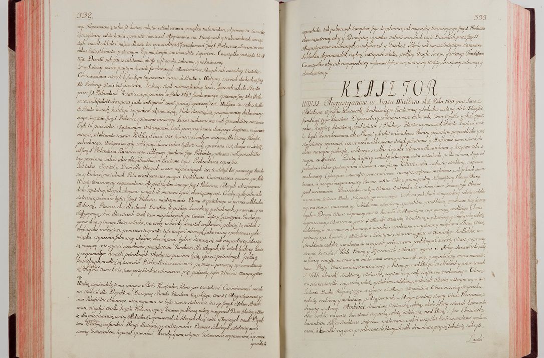 Zdjęcie nr 181 dla obiektu archiwalnego: Akta wizyty pod rządem dyecezyą J.O. Michała Jerzego Ciołka Xsiążęcia Poniatowskiego, biskupa płockiego, księcia pułtuskiego, koadiutora z całą jurysdykcją krakowksiego, xiążęcia siewierskiego, opata kommendataryusza czerwińskiego, dziekana warszawskiego, orderów Orła Białego i Świętego Stanisława kawalera, trzech dekanatów: proszowickiego, xiążnickiego i andrzejewskiego przez W.IMC.X Jacka Kochańskiego, kanonika sandomierskiego, plebana trojeckiego w roku 1783 odprawioney wypisane