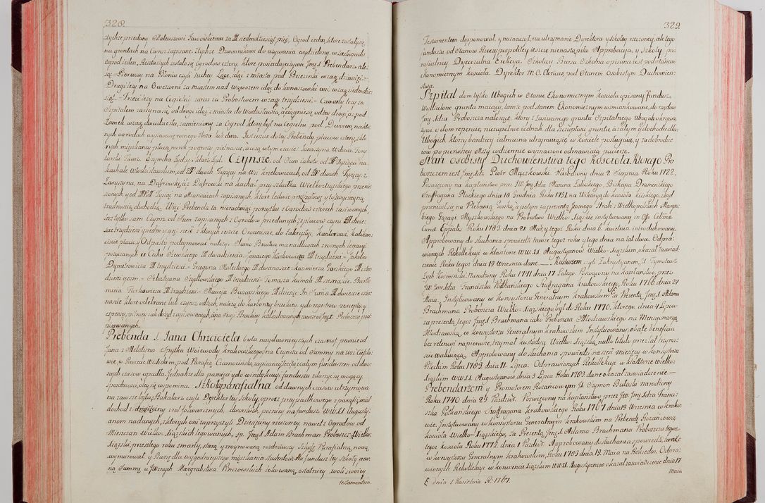 Zdjęcie nr 179 dla obiektu archiwalnego: Akta wizyty pod rządem dyecezyą J.O. Michała Jerzego Ciołka Xsiążęcia Poniatowskiego, biskupa płockiego, księcia pułtuskiego, koadiutora z całą jurysdykcją krakowksiego, xiążęcia siewierskiego, opata kommendataryusza czerwińskiego, dziekana warszawskiego, orderów Orła Białego i Świętego Stanisława kawalera, trzech dekanatów: proszowickiego, xiążnickiego i andrzejewskiego przez W.IMC.X Jacka Kochańskiego, kanonika sandomierskiego, plebana trojeckiego w roku 1783 odprawioney wypisane