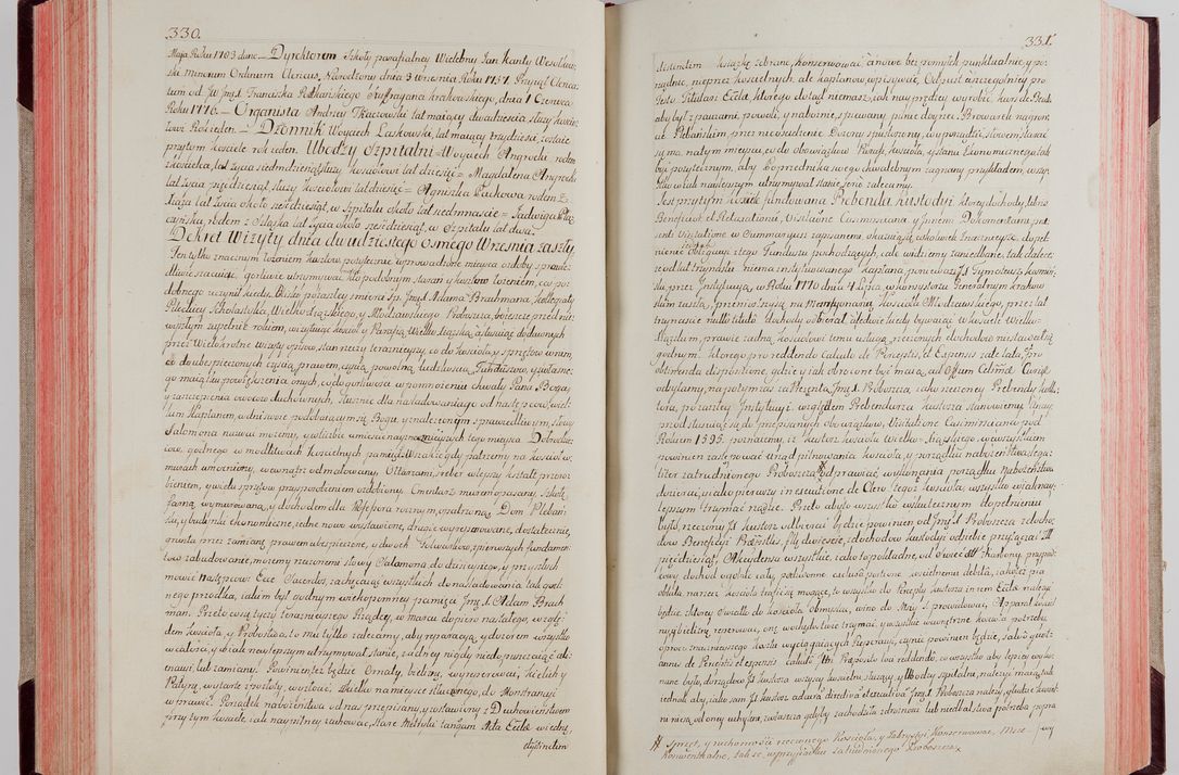 Zdjęcie nr 180 dla obiektu archiwalnego: Akta wizyty pod rządem dyecezyą J.O. Michała Jerzego Ciołka Xsiążęcia Poniatowskiego, biskupa płockiego, księcia pułtuskiego, koadiutora z całą jurysdykcją krakowksiego, xiążęcia siewierskiego, opata kommendataryusza czerwińskiego, dziekana warszawskiego, orderów Orła Białego i Świętego Stanisława kawalera, trzech dekanatów: proszowickiego, xiążnickiego i andrzejewskiego przez W.IMC.X Jacka Kochańskiego, kanonika sandomierskiego, plebana trojeckiego w roku 1783 odprawioney wypisane