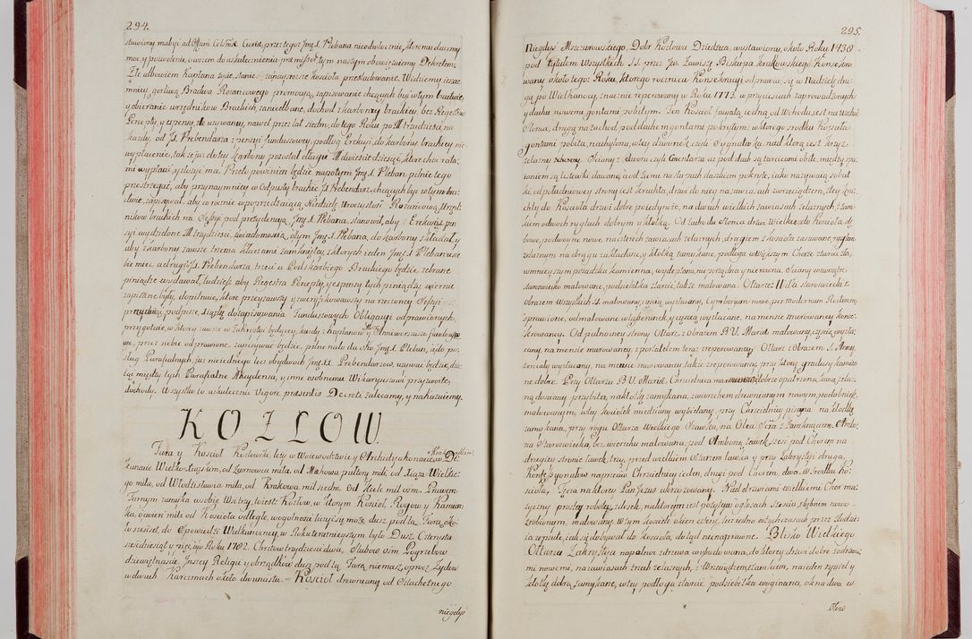 Zdjęcie nr 161 dla obiektu archiwalnego: Akta wizyty pod rządem dyecezyą J.O. Michała Jerzego Ciołka Xsiążęcia Poniatowskiego, biskupa płockiego, księcia pułtuskiego, koadiutora z całą jurysdykcją krakowksiego, xiążęcia siewierskiego, opata kommendataryusza czerwińskiego, dziekana warszawskiego, orderów Orła Białego i Świętego Stanisława kawalera, trzech dekanatów: proszowickiego, xiążnickiego i andrzejewskiego przez W.IMC.X Jacka Kochańskiego, kanonika sandomierskiego, plebana trojeckiego w roku 1783 odprawioney wypisane