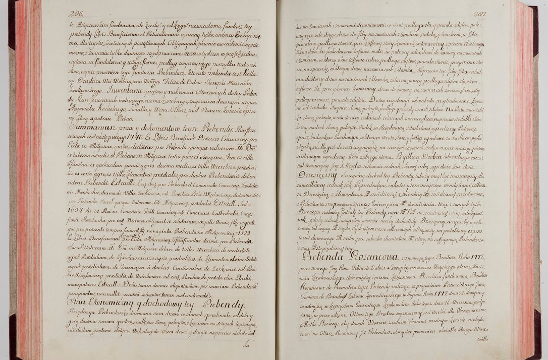 Zdjęcie nr 157 dla obiektu archiwalnego: Akta wizyty pod rządem dyecezyą J.O. Michała Jerzego Ciołka Xsiążęcia Poniatowskiego, biskupa płockiego, księcia pułtuskiego, koadiutora z całą jurysdykcją krakowksiego, xiążęcia siewierskiego, opata kommendataryusza czerwińskiego, dziekana warszawskiego, orderów Orła Białego i Świętego Stanisława kawalera, trzech dekanatów: proszowickiego, xiążnickiego i andrzejewskiego przez W.IMC.X Jacka Kochańskiego, kanonika sandomierskiego, plebana trojeckiego w roku 1783 odprawioney wypisane