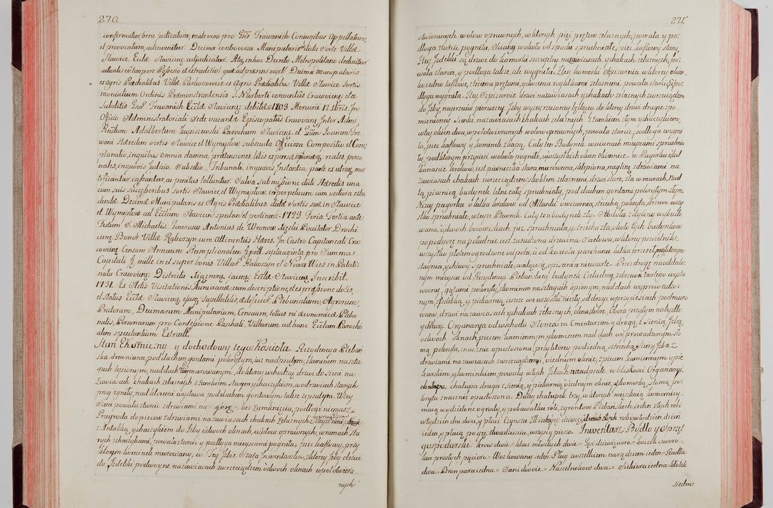 Zdjęcie nr 149 dla obiektu archiwalnego: Akta wizyty pod rządem dyecezyą J.O. Michała Jerzego Ciołka Xsiążęcia Poniatowskiego, biskupa płockiego, księcia pułtuskiego, koadiutora z całą jurysdykcją krakowksiego, xiążęcia siewierskiego, opata kommendataryusza czerwińskiego, dziekana warszawskiego, orderów Orła Białego i Świętego Stanisława kawalera, trzech dekanatów: proszowickiego, xiążnickiego i andrzejewskiego przez W.IMC.X Jacka Kochańskiego, kanonika sandomierskiego, plebana trojeckiego w roku 1783 odprawioney wypisane