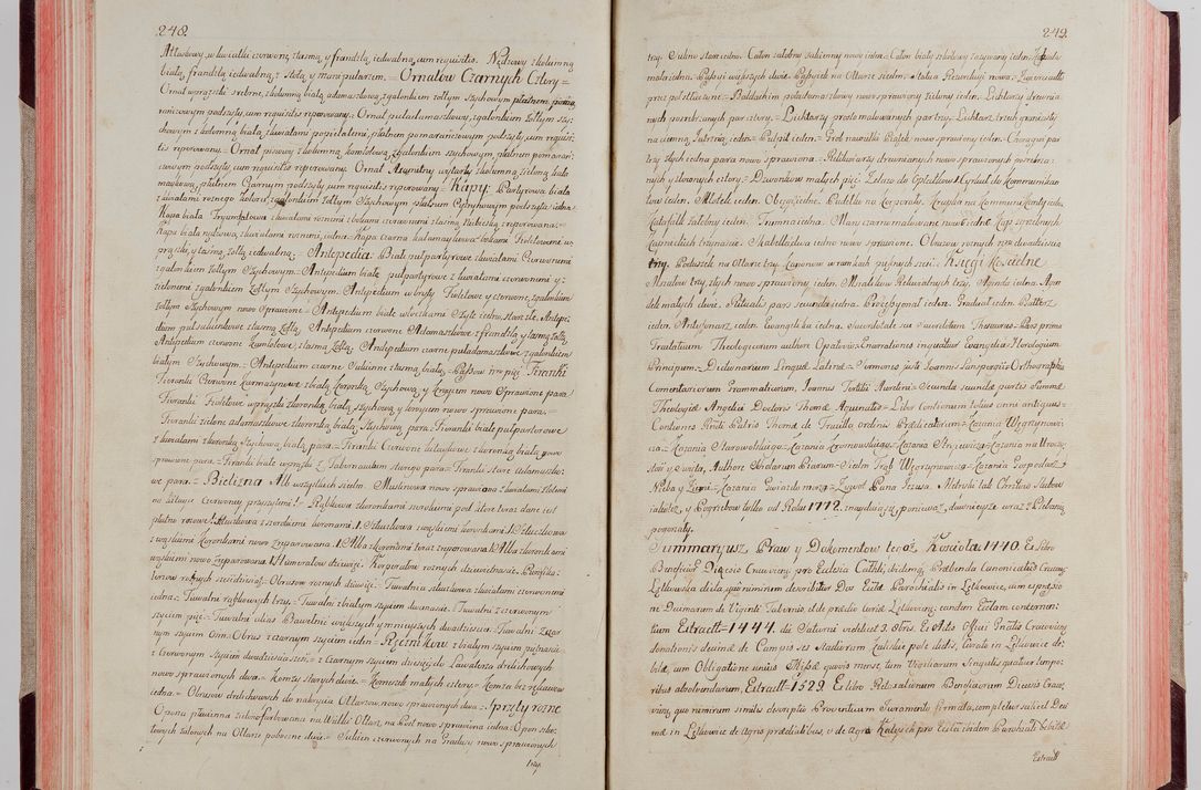 Zdjęcie nr 138 dla obiektu archiwalnego: Akta wizyty pod rządem dyecezyą J.O. Michała Jerzego Ciołka Xsiążęcia Poniatowskiego, biskupa płockiego, księcia pułtuskiego, koadiutora z całą jurysdykcją krakowksiego, xiążęcia siewierskiego, opata kommendataryusza czerwińskiego, dziekana warszawskiego, orderów Orła Białego i Świętego Stanisława kawalera, trzech dekanatów: proszowickiego, xiążnickiego i andrzejewskiego przez W.IMC.X Jacka Kochańskiego, kanonika sandomierskiego, plebana trojeckiego w roku 1783 odprawioney wypisane