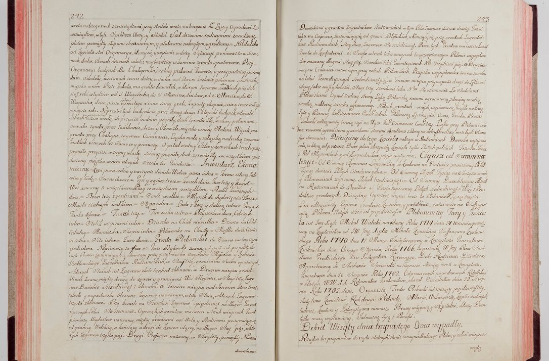 Zdjęcie nr 135 dla obiektu archiwalnego: Akta wizyty pod rządem dyecezyą J.O. Michała Jerzego Ciołka Xsiążęcia Poniatowskiego, biskupa płockiego, księcia pułtuskiego, koadiutora z całą jurysdykcją krakowksiego, xiążęcia siewierskiego, opata kommendataryusza czerwińskiego, dziekana warszawskiego, orderów Orła Białego i Świętego Stanisława kawalera, trzech dekanatów: proszowickiego, xiążnickiego i andrzejewskiego przez W.IMC.X Jacka Kochańskiego, kanonika sandomierskiego, plebana trojeckiego w roku 1783 odprawioney wypisane