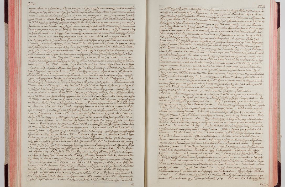 Zdjęcie nr 124 dla obiektu archiwalnego: Akta wizyty pod rządem dyecezyą J.O. Michała Jerzego Ciołka Xsiążęcia Poniatowskiego, biskupa płockiego, księcia pułtuskiego, koadiutora z całą jurysdykcją krakowksiego, xiążęcia siewierskiego, opata kommendataryusza czerwińskiego, dziekana warszawskiego, orderów Orła Białego i Świętego Stanisława kawalera, trzech dekanatów: proszowickiego, xiążnickiego i andrzejewskiego przez W.IMC.X Jacka Kochańskiego, kanonika sandomierskiego, plebana trojeckiego w roku 1783 odprawioney wypisane