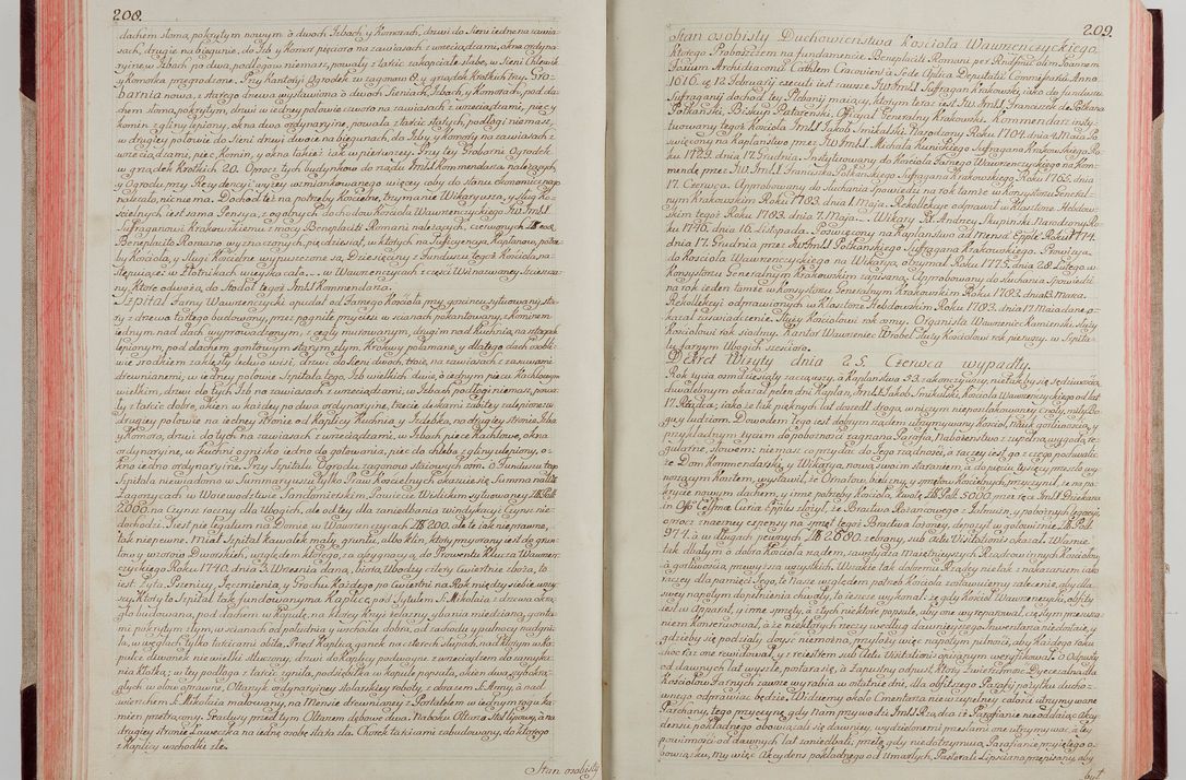 Zdjęcie nr 117 dla obiektu archiwalnego: Akta wizyty pod rządem dyecezyą J.O. Michała Jerzego Ciołka Xsiążęcia Poniatowskiego, biskupa płockiego, księcia pułtuskiego, koadiutora z całą jurysdykcją krakowksiego, xiążęcia siewierskiego, opata kommendataryusza czerwińskiego, dziekana warszawskiego, orderów Orła Białego i Świętego Stanisława kawalera, trzech dekanatów: proszowickiego, xiążnickiego i andrzejewskiego przez W.IMC.X Jacka Kochańskiego, kanonika sandomierskiego, plebana trojeckiego w roku 1783 odprawioney wypisane