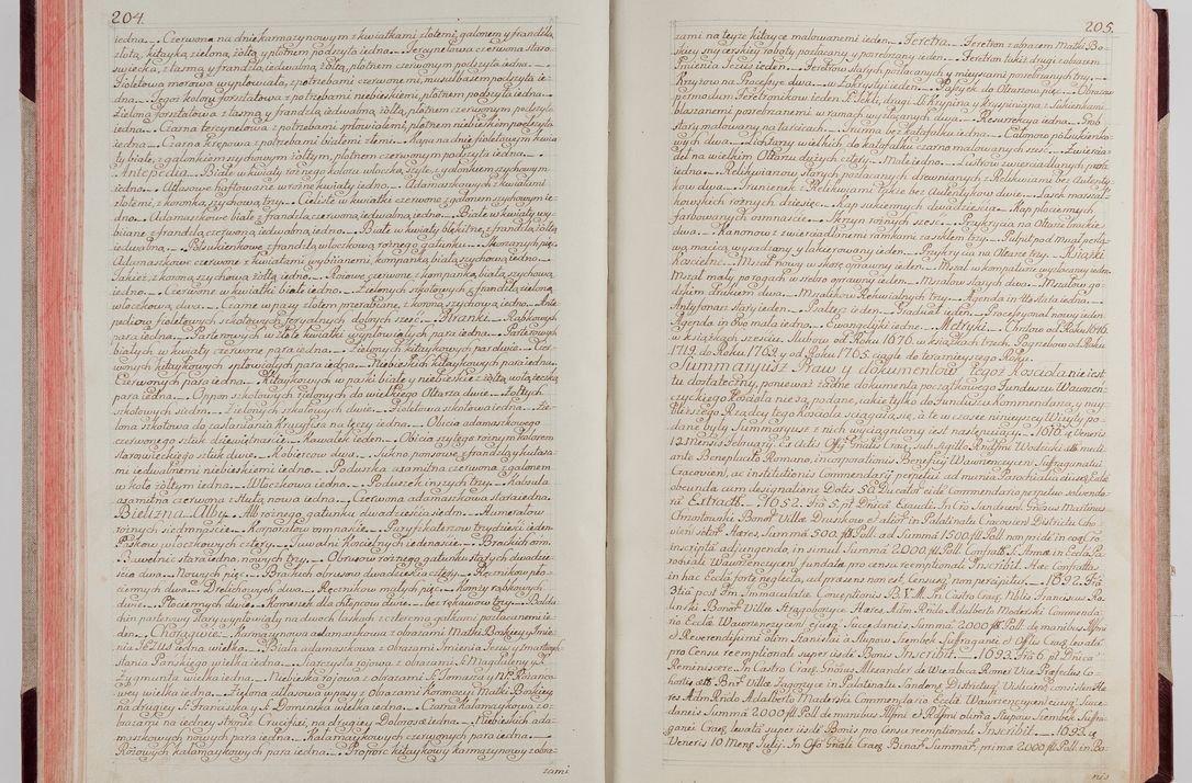 Zdjęcie nr 115 dla obiektu archiwalnego: Akta wizyty pod rządem dyecezyą J.O. Michała Jerzego Ciołka Xsiążęcia Poniatowskiego, biskupa płockiego, księcia pułtuskiego, koadiutora z całą jurysdykcją krakowksiego, xiążęcia siewierskiego, opata kommendataryusza czerwińskiego, dziekana warszawskiego, orderów Orła Białego i Świętego Stanisława kawalera, trzech dekanatów: proszowickiego, xiążnickiego i andrzejewskiego przez W.IMC.X Jacka Kochańskiego, kanonika sandomierskiego, plebana trojeckiego w roku 1783 odprawioney wypisane