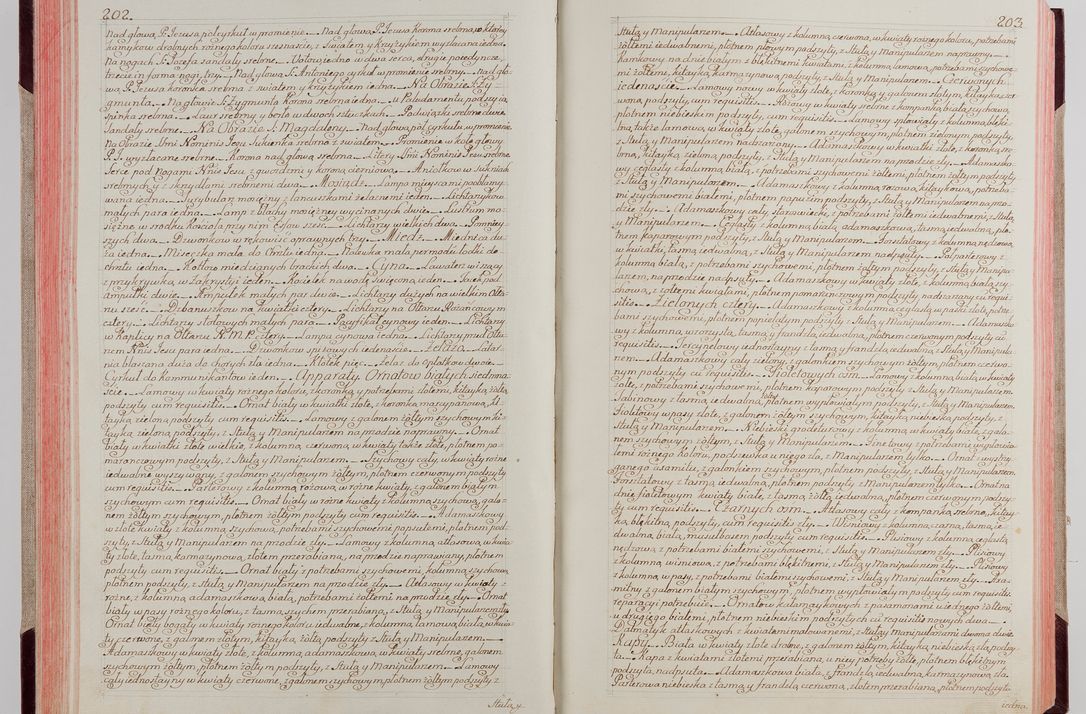 Zdjęcie nr 113 dla obiektu archiwalnego: Akta wizyty pod rządem dyecezyą J.O. Michała Jerzego Ciołka Xsiążęcia Poniatowskiego, biskupa płockiego, księcia pułtuskiego, koadiutora z całą jurysdykcją krakowksiego, xiążęcia siewierskiego, opata kommendataryusza czerwińskiego, dziekana warszawskiego, orderów Orła Białego i Świętego Stanisława kawalera, trzech dekanatów: proszowickiego, xiążnickiego i andrzejewskiego przez W.IMC.X Jacka Kochańskiego, kanonika sandomierskiego, plebana trojeckiego w roku 1783 odprawioney wypisane