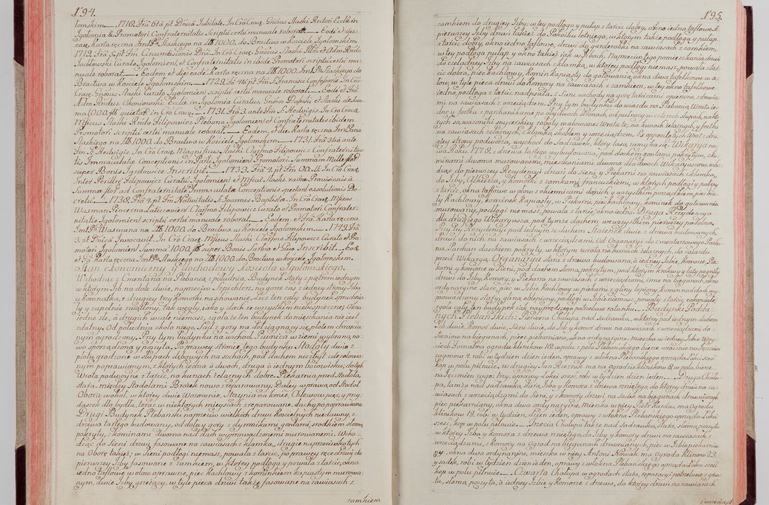 Zdjęcie nr 109 dla obiektu archiwalnego: Akta wizyty pod rządem dyecezyą J.O. Michała Jerzego Ciołka Xsiążęcia Poniatowskiego, biskupa płockiego, księcia pułtuskiego, koadiutora z całą jurysdykcją krakowksiego, xiążęcia siewierskiego, opata kommendataryusza czerwińskiego, dziekana warszawskiego, orderów Orła Białego i Świętego Stanisława kawalera, trzech dekanatów: proszowickiego, xiążnickiego i andrzejewskiego przez W.IMC.X Jacka Kochańskiego, kanonika sandomierskiego, plebana trojeckiego w roku 1783 odprawioney wypisane