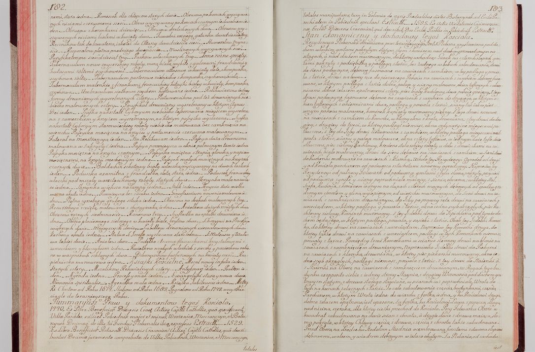 Zdjęcie nr 103 dla obiektu archiwalnego: Akta wizyty pod rządem dyecezyą J.O. Michała Jerzego Ciołka Xsiążęcia Poniatowskiego, biskupa płockiego, księcia pułtuskiego, koadiutora z całą jurysdykcją krakowksiego, xiążęcia siewierskiego, opata kommendataryusza czerwińskiego, dziekana warszawskiego, orderów Orła Białego i Świętego Stanisława kawalera, trzech dekanatów: proszowickiego, xiążnickiego i andrzejewskiego przez W.IMC.X Jacka Kochańskiego, kanonika sandomierskiego, plebana trojeckiego w roku 1783 odprawioney wypisane