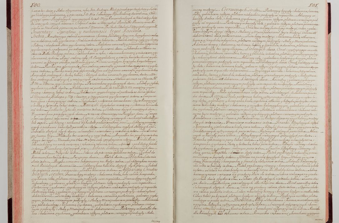 Zdjęcie nr 102 dla obiektu archiwalnego: Akta wizyty pod rządem dyecezyą J.O. Michała Jerzego Ciołka Xsiążęcia Poniatowskiego, biskupa płockiego, księcia pułtuskiego, koadiutora z całą jurysdykcją krakowksiego, xiążęcia siewierskiego, opata kommendataryusza czerwińskiego, dziekana warszawskiego, orderów Orła Białego i Świętego Stanisława kawalera, trzech dekanatów: proszowickiego, xiążnickiego i andrzejewskiego przez W.IMC.X Jacka Kochańskiego, kanonika sandomierskiego, plebana trojeckiego w roku 1783 odprawioney wypisane