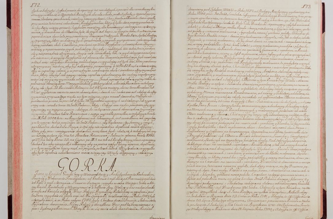 Zdjęcie nr 98 dla obiektu archiwalnego: Akta wizyty pod rządem dyecezyą J.O. Michała Jerzego Ciołka Xsiążęcia Poniatowskiego, biskupa płockiego, księcia pułtuskiego, koadiutora z całą jurysdykcją krakowksiego, xiążęcia siewierskiego, opata kommendataryusza czerwińskiego, dziekana warszawskiego, orderów Orła Białego i Świętego Stanisława kawalera, trzech dekanatów: proszowickiego, xiążnickiego i andrzejewskiego przez W.IMC.X Jacka Kochańskiego, kanonika sandomierskiego, plebana trojeckiego w roku 1783 odprawioney wypisane