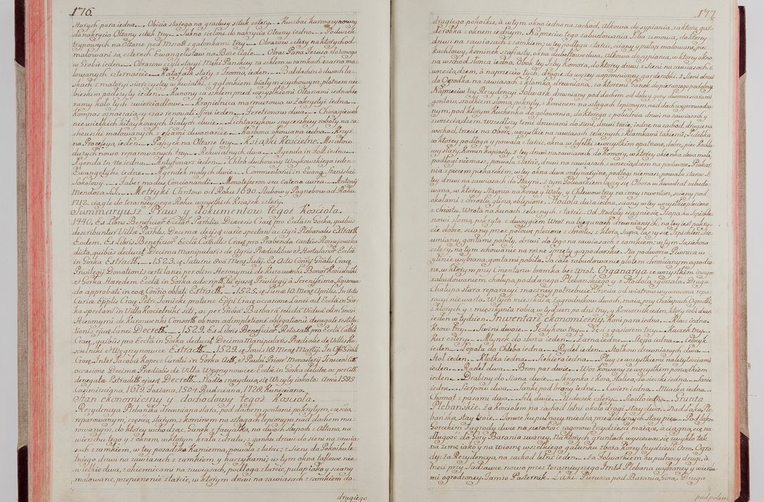 Zdjęcie nr 100 dla obiektu archiwalnego: Akta wizyty pod rządem dyecezyą J.O. Michała Jerzego Ciołka Xsiążęcia Poniatowskiego, biskupa płockiego, księcia pułtuskiego, koadiutora z całą jurysdykcją krakowksiego, xiążęcia siewierskiego, opata kommendataryusza czerwińskiego, dziekana warszawskiego, orderów Orła Białego i Świętego Stanisława kawalera, trzech dekanatów: proszowickiego, xiążnickiego i andrzejewskiego przez W.IMC.X Jacka Kochańskiego, kanonika sandomierskiego, plebana trojeckiego w roku 1783 odprawioney wypisane