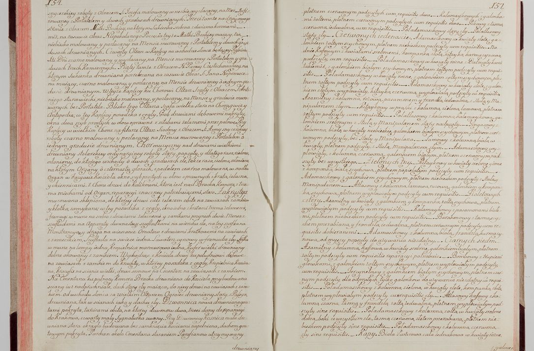Zdjęcie nr 89 dla obiektu archiwalnego: Akta wizyty pod rządem dyecezyą J.O. Michała Jerzego Ciołka Xsiążęcia Poniatowskiego, biskupa płockiego, księcia pułtuskiego, koadiutora z całą jurysdykcją krakowksiego, xiążęcia siewierskiego, opata kommendataryusza czerwińskiego, dziekana warszawskiego, orderów Orła Białego i Świętego Stanisława kawalera, trzech dekanatów: proszowickiego, xiążnickiego i andrzejewskiego przez W.IMC.X Jacka Kochańskiego, kanonika sandomierskiego, plebana trojeckiego w roku 1783 odprawioney wypisane