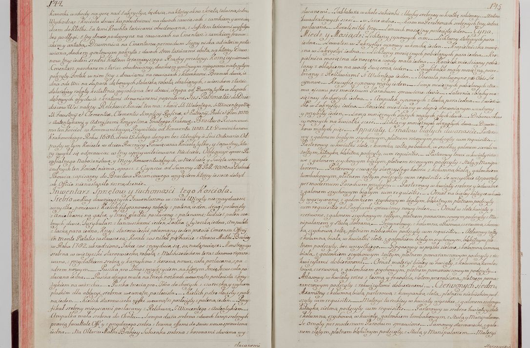 Zdjęcie nr 83 dla obiektu archiwalnego: Akta wizyty pod rządem dyecezyą J.O. Michała Jerzego Ciołka Xsiążęcia Poniatowskiego, biskupa płockiego, księcia pułtuskiego, koadiutora z całą jurysdykcją krakowksiego, xiążęcia siewierskiego, opata kommendataryusza czerwińskiego, dziekana warszawskiego, orderów Orła Białego i Świętego Stanisława kawalera, trzech dekanatów: proszowickiego, xiążnickiego i andrzejewskiego przez W.IMC.X Jacka Kochańskiego, kanonika sandomierskiego, plebana trojeckiego w roku 1783 odprawioney wypisane