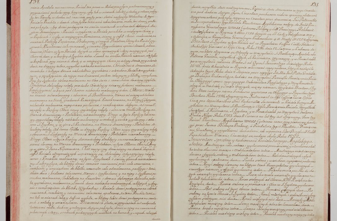 Zdjęcie nr 78 dla obiektu archiwalnego: Akta wizyty pod rządem dyecezyą J.O. Michała Jerzego Ciołka Xsiążęcia Poniatowskiego, biskupa płockiego, księcia pułtuskiego, koadiutora z całą jurysdykcją krakowksiego, xiążęcia siewierskiego, opata kommendataryusza czerwińskiego, dziekana warszawskiego, orderów Orła Białego i Świętego Stanisława kawalera, trzech dekanatów: proszowickiego, xiążnickiego i andrzejewskiego przez W.IMC.X Jacka Kochańskiego, kanonika sandomierskiego, plebana trojeckiego w roku 1783 odprawioney wypisane
