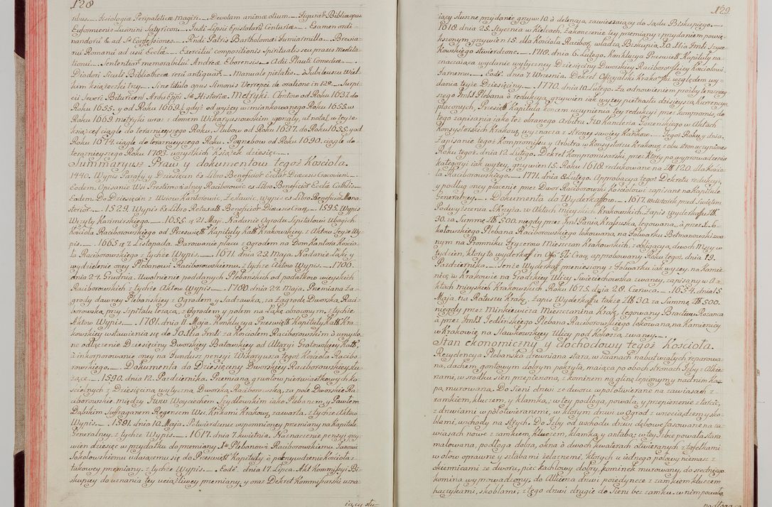 Zdjęcie nr 76 dla obiektu archiwalnego: Akta wizyty pod rządem dyecezyą J.O. Michała Jerzego Ciołka Xsiążęcia Poniatowskiego, biskupa płockiego, księcia pułtuskiego, koadiutora z całą jurysdykcją krakowksiego, xiążęcia siewierskiego, opata kommendataryusza czerwińskiego, dziekana warszawskiego, orderów Orła Białego i Świętego Stanisława kawalera, trzech dekanatów: proszowickiego, xiążnickiego i andrzejewskiego przez W.IMC.X Jacka Kochańskiego, kanonika sandomierskiego, plebana trojeckiego w roku 1783 odprawioney wypisane