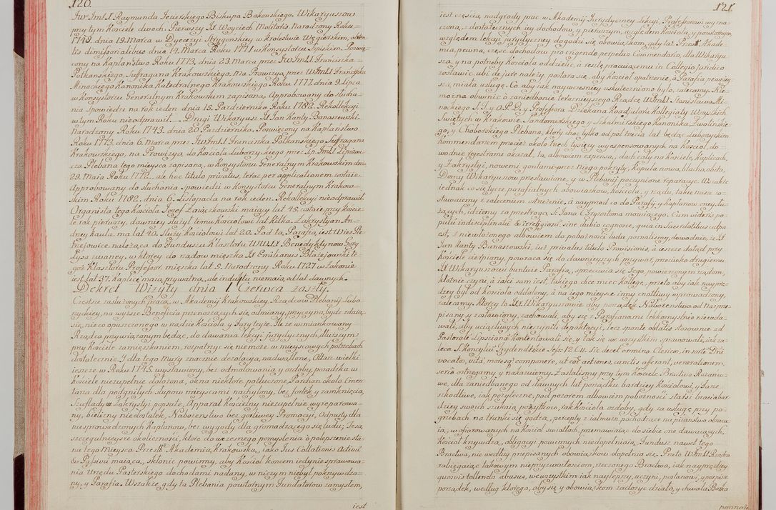 Zdjęcie nr 72 dla obiektu archiwalnego: Akta wizyty pod rządem dyecezyą J.O. Michała Jerzego Ciołka Xsiążęcia Poniatowskiego, biskupa płockiego, księcia pułtuskiego, koadiutora z całą jurysdykcją krakowksiego, xiążęcia siewierskiego, opata kommendataryusza czerwińskiego, dziekana warszawskiego, orderów Orła Białego i Świętego Stanisława kawalera, trzech dekanatów: proszowickiego, xiążnickiego i andrzejewskiego przez W.IMC.X Jacka Kochańskiego, kanonika sandomierskiego, plebana trojeckiego w roku 1783 odprawioney wypisane