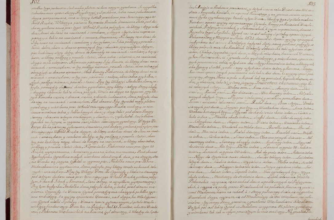 Zdjęcie nr 62 dla obiektu archiwalnego: Akta wizyty pod rządem dyecezyą J.O. Michała Jerzego Ciołka Xsiążęcia Poniatowskiego, biskupa płockiego, księcia pułtuskiego, koadiutora z całą jurysdykcją krakowksiego, xiążęcia siewierskiego, opata kommendataryusza czerwińskiego, dziekana warszawskiego, orderów Orła Białego i Świętego Stanisława kawalera, trzech dekanatów: proszowickiego, xiążnickiego i andrzejewskiego przez W.IMC.X Jacka Kochańskiego, kanonika sandomierskiego, plebana trojeckiego w roku 1783 odprawioney wypisane