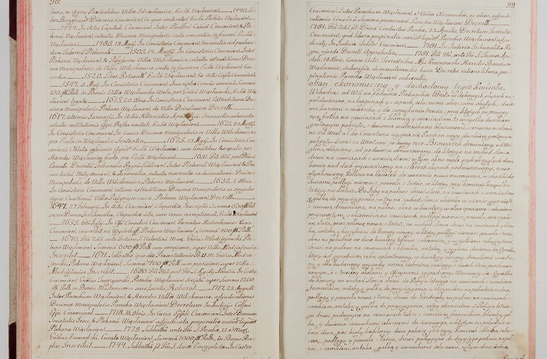 Zdjęcie nr 60 dla obiektu archiwalnego: Akta wizyty pod rządem dyecezyą J.O. Michała Jerzego Ciołka Xsiążęcia Poniatowskiego, biskupa płockiego, księcia pułtuskiego, koadiutora z całą jurysdykcją krakowksiego, xiążęcia siewierskiego, opata kommendataryusza czerwińskiego, dziekana warszawskiego, orderów Orła Białego i Świętego Stanisława kawalera, trzech dekanatów: proszowickiego, xiążnickiego i andrzejewskiego przez W.IMC.X Jacka Kochańskiego, kanonika sandomierskiego, plebana trojeckiego w roku 1783 odprawioney wypisane