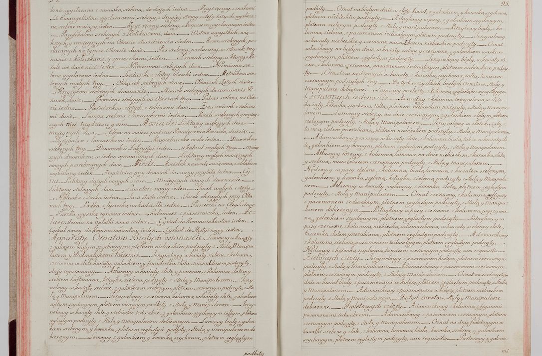 Zdjęcie nr 58 dla obiektu archiwalnego: Akta wizyty pod rządem dyecezyą J.O. Michała Jerzego Ciołka Xsiążęcia Poniatowskiego, biskupa płockiego, księcia pułtuskiego, koadiutora z całą jurysdykcją krakowksiego, xiążęcia siewierskiego, opata kommendataryusza czerwińskiego, dziekana warszawskiego, orderów Orła Białego i Świętego Stanisława kawalera, trzech dekanatów: proszowickiego, xiążnickiego i andrzejewskiego przez W.IMC.X Jacka Kochańskiego, kanonika sandomierskiego, plebana trojeckiego w roku 1783 odprawioney wypisane