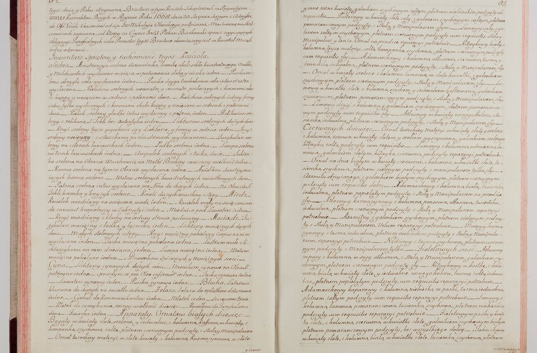 Zdjęcie nr 53 dla obiektu archiwalnego: Akta wizyty pod rządem dyecezyą J.O. Michała Jerzego Ciołka Xsiążęcia Poniatowskiego, biskupa płockiego, księcia pułtuskiego, koadiutora z całą jurysdykcją krakowksiego, xiążęcia siewierskiego, opata kommendataryusza czerwińskiego, dziekana warszawskiego, orderów Orła Białego i Świętego Stanisława kawalera, trzech dekanatów: proszowickiego, xiążnickiego i andrzejewskiego przez W.IMC.X Jacka Kochańskiego, kanonika sandomierskiego, plebana trojeckiego w roku 1783 odprawioney wypisane