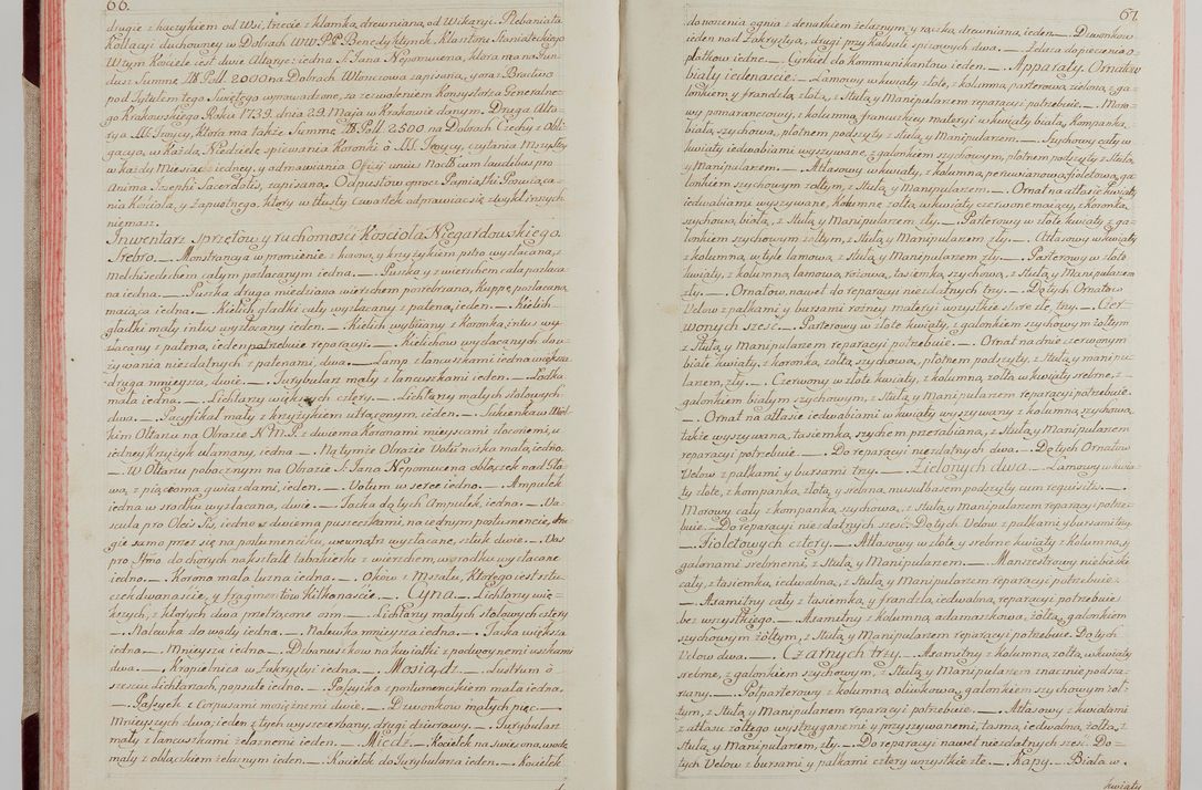 Zdjęcie nr 43 dla obiektu archiwalnego: Akta wizyty pod rządem dyecezyą J.O. Michała Jerzego Ciołka Xsiążęcia Poniatowskiego, biskupa płockiego, księcia pułtuskiego, koadiutora z całą jurysdykcją krakowksiego, xiążęcia siewierskiego, opata kommendataryusza czerwińskiego, dziekana warszawskiego, orderów Orła Białego i Świętego Stanisława kawalera, trzech dekanatów: proszowickiego, xiążnickiego i andrzejewskiego przez W.IMC.X Jacka Kochańskiego, kanonika sandomierskiego, plebana trojeckiego w roku 1783 odprawioney wypisane