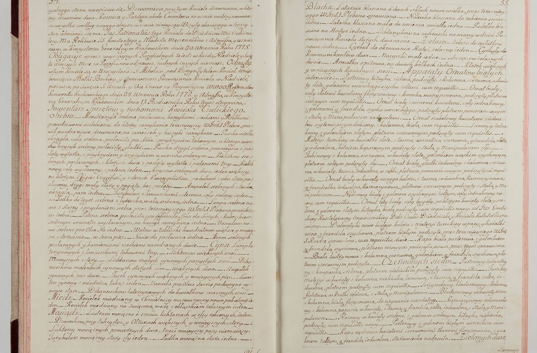 Zdjęcie nr 36 dla obiektu archiwalnego: Akta wizyty pod rządem dyecezyą J.O. Michała Jerzego Ciołka Xsiążęcia Poniatowskiego, biskupa płockiego, księcia pułtuskiego, koadiutora z całą jurysdykcją krakowksiego, xiążęcia siewierskiego, opata kommendataryusza czerwińskiego, dziekana warszawskiego, orderów Orła Białego i Świętego Stanisława kawalera, trzech dekanatów: proszowickiego, xiążnickiego i andrzejewskiego przez W.IMC.X Jacka Kochańskiego, kanonika sandomierskiego, plebana trojeckiego w roku 1783 odprawioney wypisane