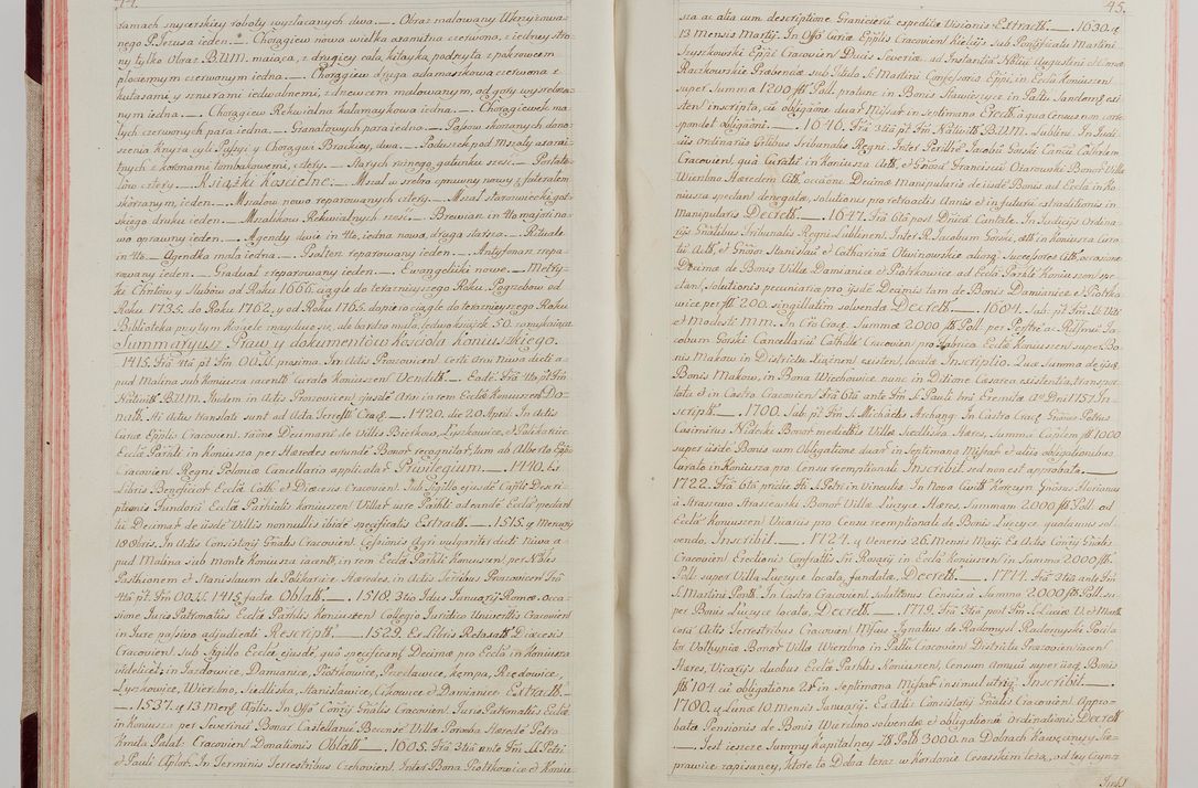 Zdjęcie nr 30 dla obiektu archiwalnego: Akta wizyty pod rządem dyecezyą J.O. Michała Jerzego Ciołka Xsiążęcia Poniatowskiego, biskupa płockiego, księcia pułtuskiego, koadiutora z całą jurysdykcją krakowksiego, xiążęcia siewierskiego, opata kommendataryusza czerwińskiego, dziekana warszawskiego, orderów Orła Białego i Świętego Stanisława kawalera, trzech dekanatów: proszowickiego, xiążnickiego i andrzejewskiego przez W.IMC.X Jacka Kochańskiego, kanonika sandomierskiego, plebana trojeckiego w roku 1783 odprawioney wypisane