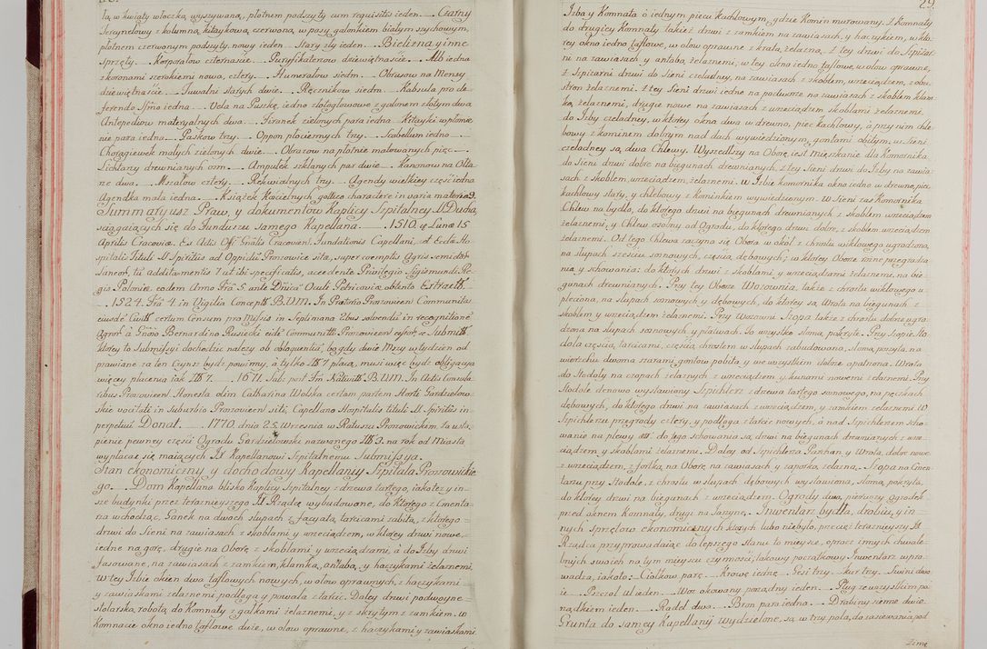 Zdjęcie nr 22 dla obiektu archiwalnego: Akta wizyty pod rządem dyecezyą J.O. Michała Jerzego Ciołka Xsiążęcia Poniatowskiego, biskupa płockiego, księcia pułtuskiego, koadiutora z całą jurysdykcją krakowksiego, xiążęcia siewierskiego, opata kommendataryusza czerwińskiego, dziekana warszawskiego, orderów Orła Białego i Świętego Stanisława kawalera, trzech dekanatów: proszowickiego, xiążnickiego i andrzejewskiego przez W.IMC.X Jacka Kochańskiego, kanonika sandomierskiego, plebana trojeckiego w roku 1783 odprawioney wypisane