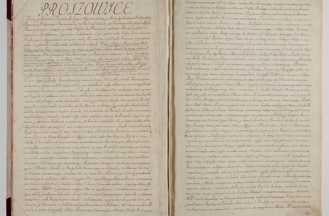 Zdjęcie nr 9 dla obiektu archiwalnego: Akta wizyty pod rządem dyecezyą J.O. Michała Jerzego Ciołka Xsiążęcia Poniatowskiego, biskupa płockiego, księcia pułtuskiego, koadiutora z całą jurysdykcją krakowksiego, xiążęcia siewierskiego, opata kommendataryusza czerwińskiego, dziekana warszawskiego, orderów Orła Białego i Świętego Stanisława kawalera, trzech dekanatów: proszowickiego, xiążnickiego i andrzejewskiego przez W.IMC.X Jacka Kochańskiego, kanonika sandomierskiego, plebana trojeckiego w roku 1783 odprawioney wypisane