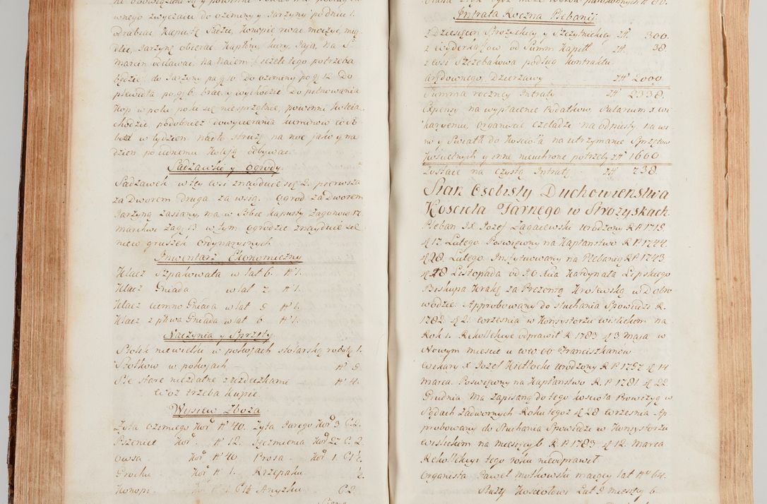 Zdjęcie nr 346 dla obiektu archiwalnego: Akta wizyty generalnej z woli i nakazu J.O. Xiążęcia Jm. Michała Jerzego Ciołka Poniatowskiego, biskupa płockiego, Xiążęcia pułtuskiego, koadiutora z całą jurysdykcją krakowskiego, Xiążęcia siewierskiego, opata kommendataryusza czerwińskiego, dziekana warszawskiego, orderów Orła Białego i św. Stanisława kawalera, w czterech dekanatach: Pacanowskim, Opatowskim, Witowskim i Sokolińskim przez Jmi Xiędza Antoniego Franciszka Dunina Kozickiego, Kollegiaty Pileckiej dziekana od dnia 15 miesiąca maja do dnia 22 października roku Pańskiego 1783 odprawionej