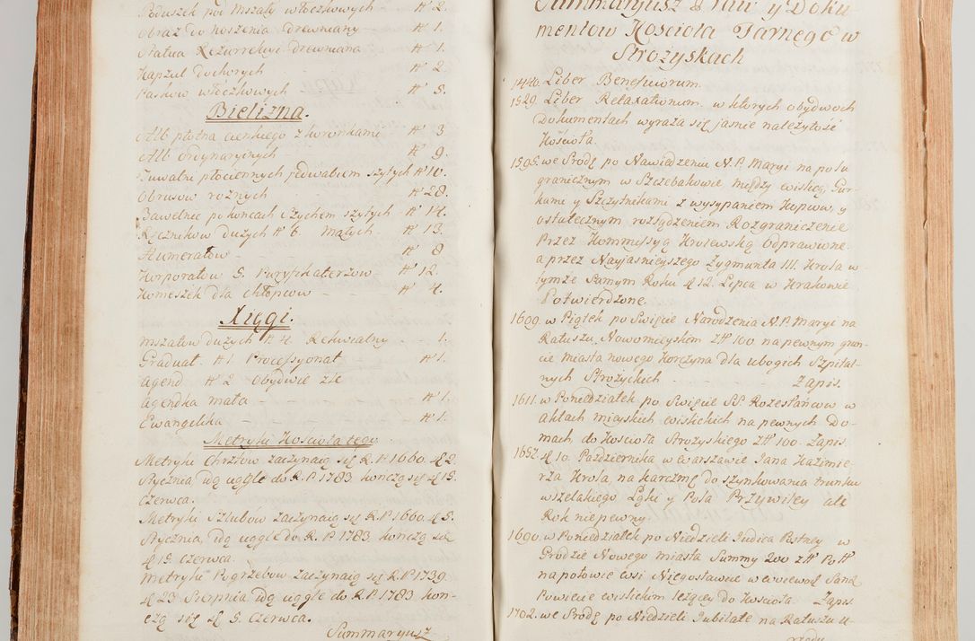 Zdjęcie nr 341 dla obiektu archiwalnego: Akta wizyty generalnej z woli i nakazu J.O. Xiążęcia Jm. Michała Jerzego Ciołka Poniatowskiego, biskupa płockiego, Xiążęcia pułtuskiego, koadiutora z całą jurysdykcją krakowskiego, Xiążęcia siewierskiego, opata kommendataryusza czerwińskiego, dziekana warszawskiego, orderów Orła Białego i św. Stanisława kawalera, w czterech dekanatach: Pacanowskim, Opatowskim, Witowskim i Sokolińskim przez Jmi Xiędza Antoniego Franciszka Dunina Kozickiego, Kollegiaty Pileckiej dziekana od dnia 15 miesiąca maja do dnia 22 października roku Pańskiego 1783 odprawionej