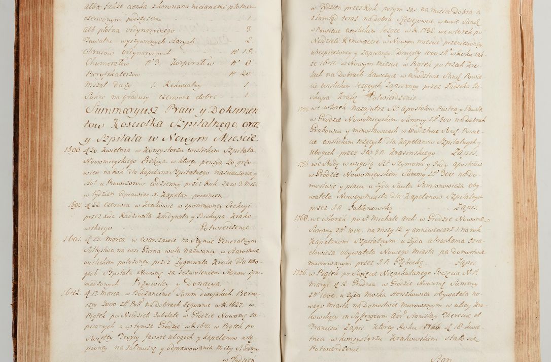 Zdjęcie nr 333 dla obiektu archiwalnego: Akta wizyty generalnej z woli i nakazu J.O. Xiążęcia Jm. Michała Jerzego Ciołka Poniatowskiego, biskupa płockiego, Xiążęcia pułtuskiego, koadiutora z całą jurysdykcją krakowskiego, Xiążęcia siewierskiego, opata kommendataryusza czerwińskiego, dziekana warszawskiego, orderów Orła Białego i św. Stanisława kawalera, w czterech dekanatach: Pacanowskim, Opatowskim, Witowskim i Sokolińskim przez Jmi Xiędza Antoniego Franciszka Dunina Kozickiego, Kollegiaty Pileckiej dziekana od dnia 15 miesiąca maja do dnia 22 października roku Pańskiego 1783 odprawionej