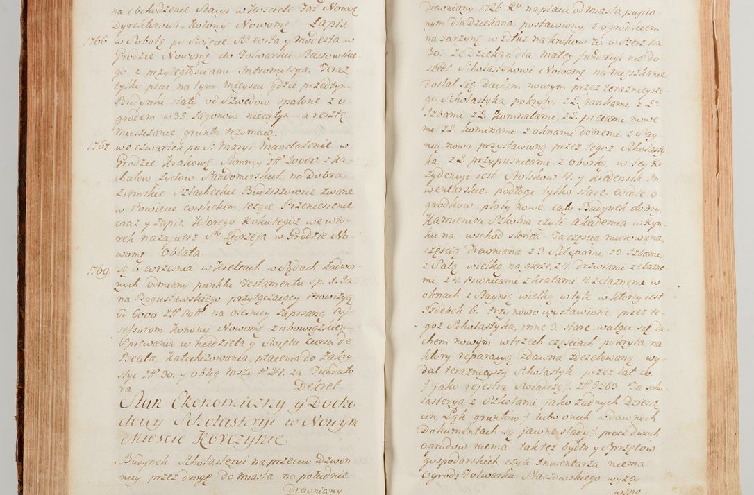 Zdjęcie nr 327 dla obiektu archiwalnego: Akta wizyty generalnej z woli i nakazu J.O. Xiążęcia Jm. Michała Jerzego Ciołka Poniatowskiego, biskupa płockiego, Xiążęcia pułtuskiego, koadiutora z całą jurysdykcją krakowskiego, Xiążęcia siewierskiego, opata kommendataryusza czerwińskiego, dziekana warszawskiego, orderów Orła Białego i św. Stanisława kawalera, w czterech dekanatach: Pacanowskim, Opatowskim, Witowskim i Sokolińskim przez Jmi Xiędza Antoniego Franciszka Dunina Kozickiego, Kollegiaty Pileckiej dziekana od dnia 15 miesiąca maja do dnia 22 października roku Pańskiego 1783 odprawionej