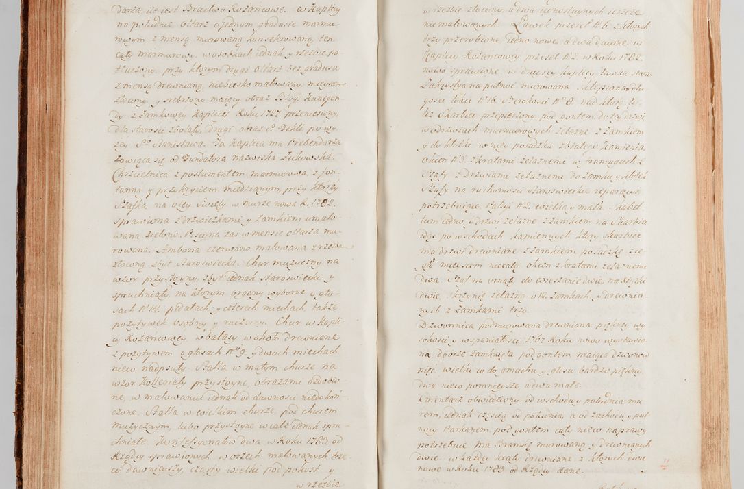 Zdjęcie nr 297 dla obiektu archiwalnego: Akta wizyty generalnej z woli i nakazu J.O. Xiążęcia Jm. Michała Jerzego Ciołka Poniatowskiego, biskupa płockiego, Xiążęcia pułtuskiego, koadiutora z całą jurysdykcją krakowskiego, Xiążęcia siewierskiego, opata kommendataryusza czerwińskiego, dziekana warszawskiego, orderów Orła Białego i św. Stanisława kawalera, w czterech dekanatach: Pacanowskim, Opatowskim, Witowskim i Sokolińskim przez Jmi Xiędza Antoniego Franciszka Dunina Kozickiego, Kollegiaty Pileckiej dziekana od dnia 15 miesiąca maja do dnia 22 października roku Pańskiego 1783 odprawionej