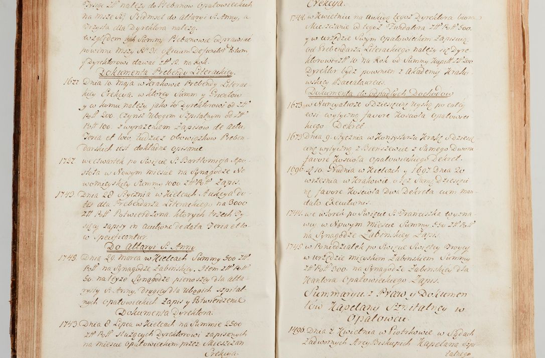 Zdjęcie nr 277 dla obiektu archiwalnego: Akta wizyty generalnej z woli i nakazu J.O. Xiążęcia Jm. Michała Jerzego Ciołka Poniatowskiego, biskupa płockiego, Xiążęcia pułtuskiego, koadiutora z całą jurysdykcją krakowskiego, Xiążęcia siewierskiego, opata kommendataryusza czerwińskiego, dziekana warszawskiego, orderów Orła Białego i św. Stanisława kawalera, w czterech dekanatach: Pacanowskim, Opatowskim, Witowskim i Sokolińskim przez Jmi Xiędza Antoniego Franciszka Dunina Kozickiego, Kollegiaty Pileckiej dziekana od dnia 15 miesiąca maja do dnia 22 października roku Pańskiego 1783 odprawionej