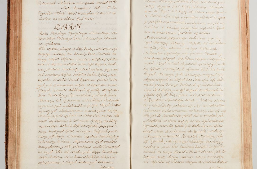 Zdjęcie nr 283 dla obiektu archiwalnego: Akta wizyty generalnej z woli i nakazu J.O. Xiążęcia Jm. Michała Jerzego Ciołka Poniatowskiego, biskupa płockiego, Xiążęcia pułtuskiego, koadiutora z całą jurysdykcją krakowskiego, Xiążęcia siewierskiego, opata kommendataryusza czerwińskiego, dziekana warszawskiego, orderów Orła Białego i św. Stanisława kawalera, w czterech dekanatach: Pacanowskim, Opatowskim, Witowskim i Sokolińskim przez Jmi Xiędza Antoniego Franciszka Dunina Kozickiego, Kollegiaty Pileckiej dziekana od dnia 15 miesiąca maja do dnia 22 października roku Pańskiego 1783 odprawionej