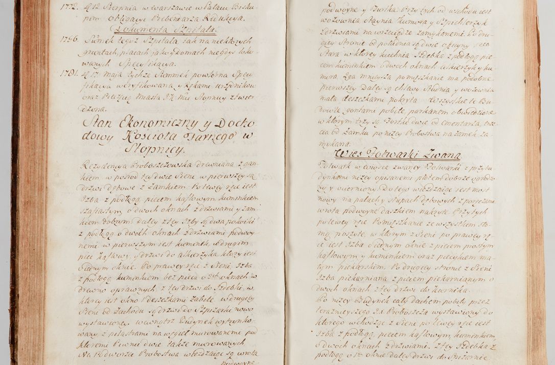 Zdjęcie nr 254 dla obiektu archiwalnego: Akta wizyty generalnej z woli i nakazu J.O. Xiążęcia Jm. Michała Jerzego Ciołka Poniatowskiego, biskupa płockiego, Xiążęcia pułtuskiego, koadiutora z całą jurysdykcją krakowskiego, Xiążęcia siewierskiego, opata kommendataryusza czerwińskiego, dziekana warszawskiego, orderów Orła Białego i św. Stanisława kawalera, w czterech dekanatach: Pacanowskim, Opatowskim, Witowskim i Sokolińskim przez Jmi Xiędza Antoniego Franciszka Dunina Kozickiego, Kollegiaty Pileckiej dziekana od dnia 15 miesiąca maja do dnia 22 października roku Pańskiego 1783 odprawionej