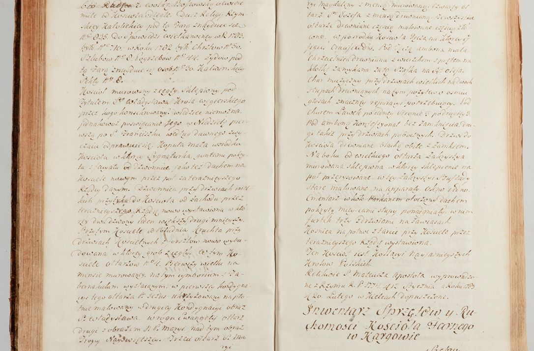 Zdjęcie nr 237 dla obiektu archiwalnego: Akta wizyty generalnej z woli i nakazu J.O. Xiążęcia Jm. Michała Jerzego Ciołka Poniatowskiego, biskupa płockiego, Xiążęcia pułtuskiego, koadiutora z całą jurysdykcją krakowskiego, Xiążęcia siewierskiego, opata kommendataryusza czerwińskiego, dziekana warszawskiego, orderów Orła Białego i św. Stanisława kawalera, w czterech dekanatach: Pacanowskim, Opatowskim, Witowskim i Sokolińskim przez Jmi Xiędza Antoniego Franciszka Dunina Kozickiego, Kollegiaty Pileckiej dziekana od dnia 15 miesiąca maja do dnia 22 października roku Pańskiego 1783 odprawionej