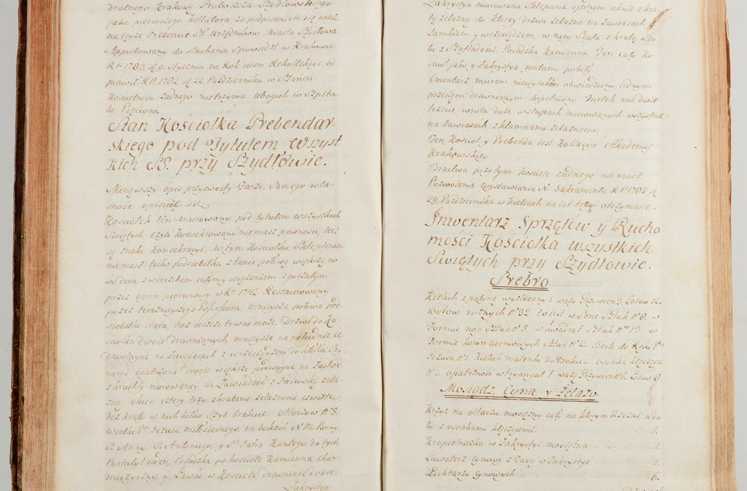 Zdjęcie nr 221 dla obiektu archiwalnego: Akta wizyty generalnej z woli i nakazu J.O. Xiążęcia Jm. Michała Jerzego Ciołka Poniatowskiego, biskupa płockiego, Xiążęcia pułtuskiego, koadiutora z całą jurysdykcją krakowskiego, Xiążęcia siewierskiego, opata kommendataryusza czerwińskiego, dziekana warszawskiego, orderów Orła Białego i św. Stanisława kawalera, w czterech dekanatach: Pacanowskim, Opatowskim, Witowskim i Sokolińskim przez Jmi Xiędza Antoniego Franciszka Dunina Kozickiego, Kollegiaty Pileckiej dziekana od dnia 15 miesiąca maja do dnia 22 października roku Pańskiego 1783 odprawionej